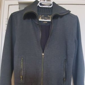 Vintage Grey Sweater Jacket